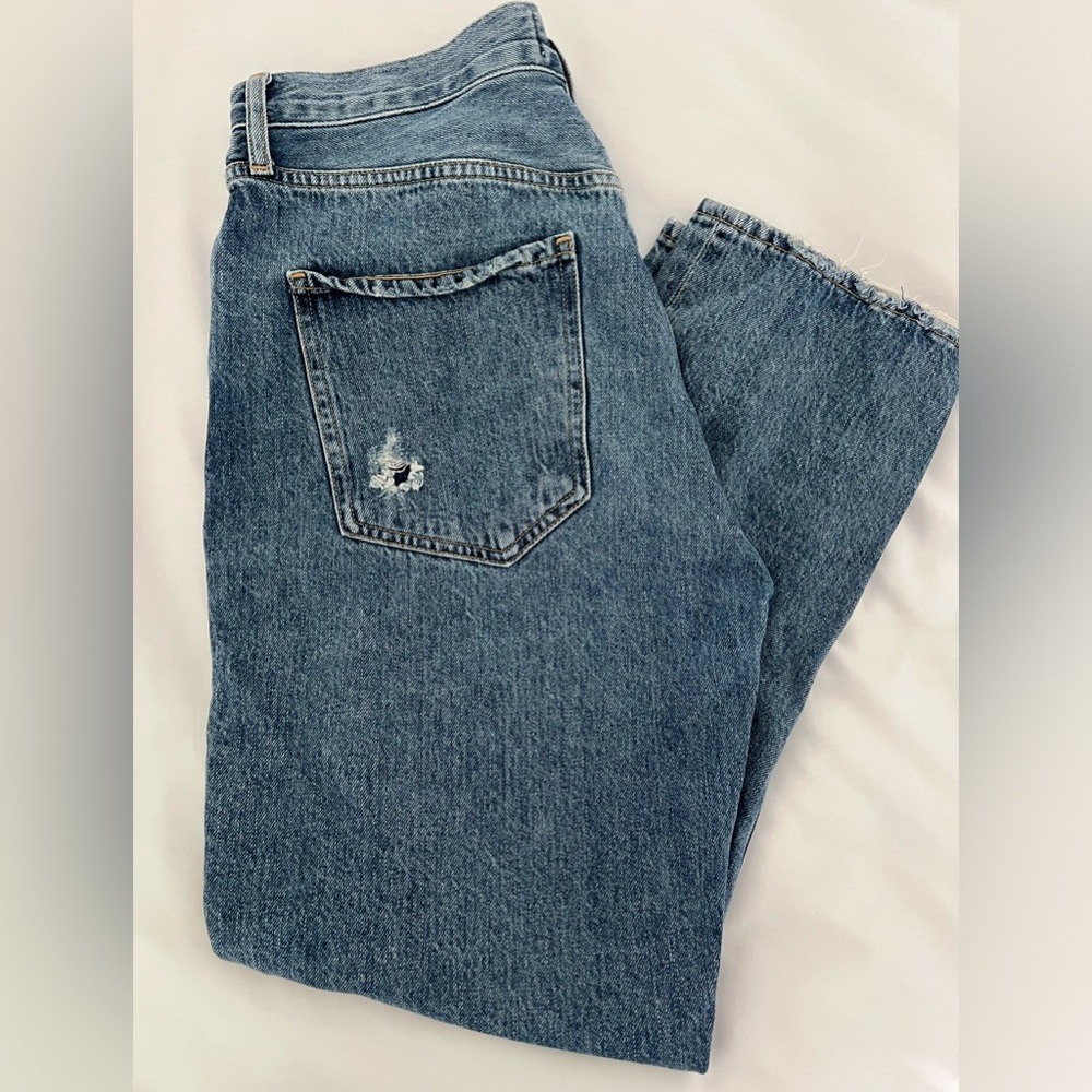 Agolde Riley high rise Straight crop Jean